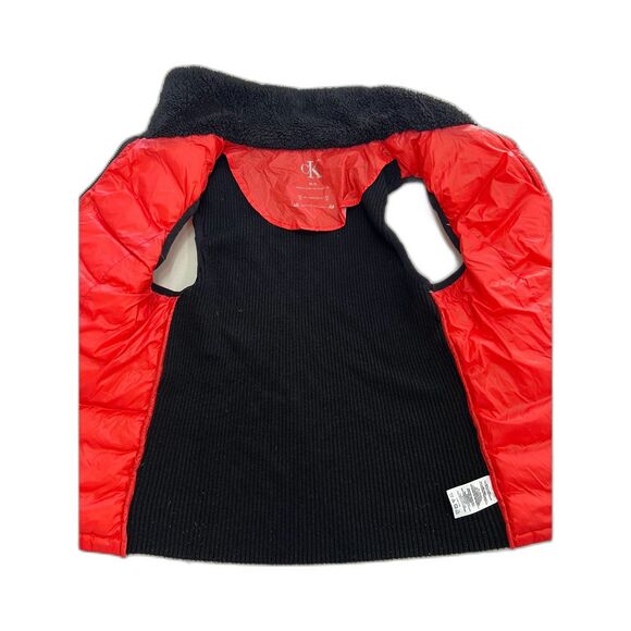 CK Calvin Klein Coral Puffer Vest Size M - Picture 5 of 6